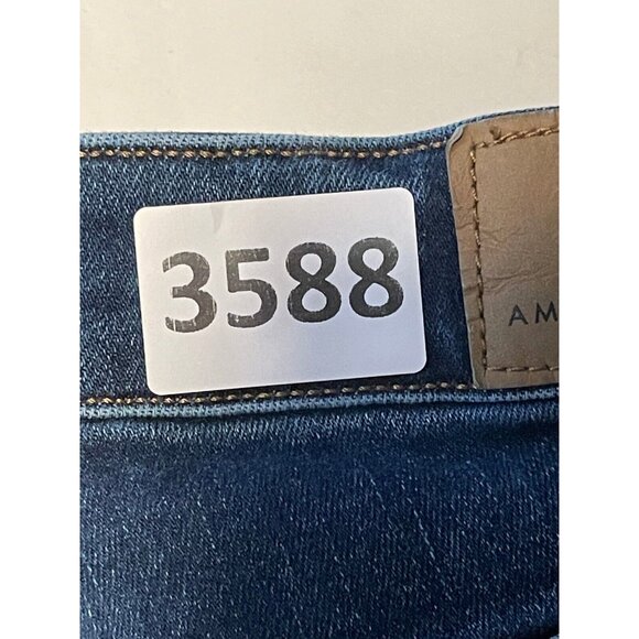 American Eagle jeans womens 4 24 x 28 next level stretch super high rise jegging - Picture 10 of 10